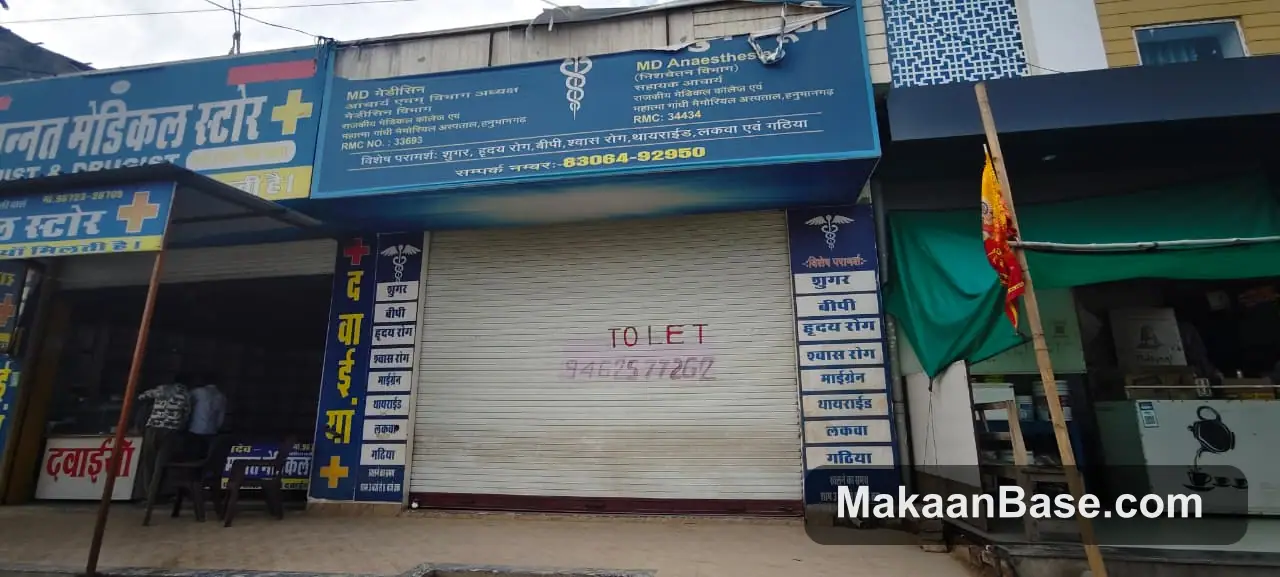 Commercial Space for Rent in Near Dr. Seema khicher hospital view 2